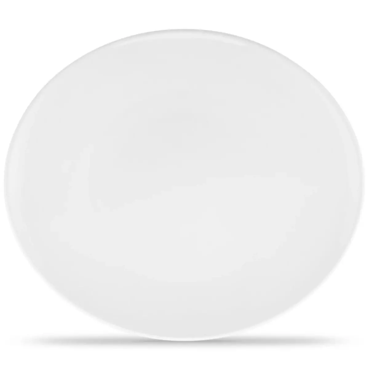 Prato Churrasco Peso Padrão Branco 32 cm